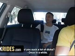 taxi gay hunk hd driver